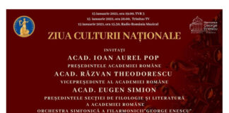 ziua culturii nationale la Academia Română
