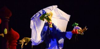Știri: Peripețiile isteţului Muck cel mic, la Teatrul „Gulliver” din Galați (7 februarie 2021) Foto: Lucian Marin. Sursa: Teatrul „Gulliver”