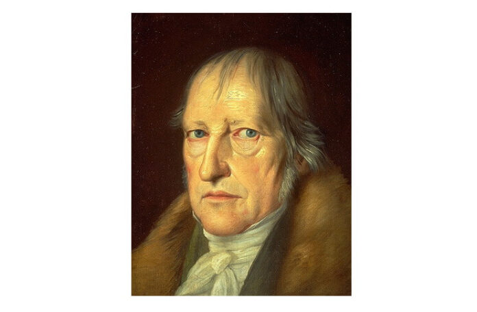 Hegel, portret de Jakob Schlesinger,1831