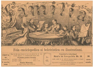 Mihai Eminescu a debutat în revista „Familia” (25 februarie 1866) Revista -Familia 1866 (1)