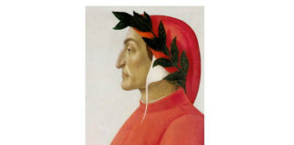 Dante, portret de Sandro Botticelli, tempera, 1495