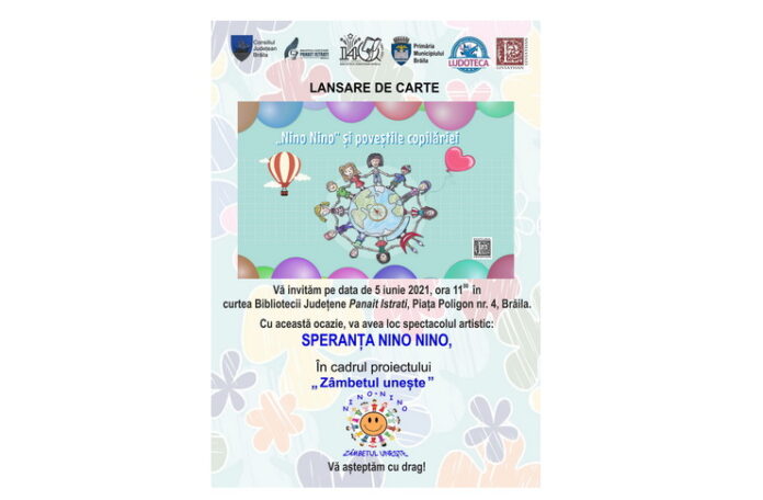 afis spectacol lansare carte nino nino