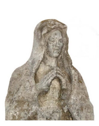 Monument funerar, detaliu