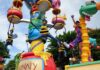 Inaugurarea parcului de distracţii „Disneyland”, de lângă Los Angeles (17 iulie 1955) disneyland