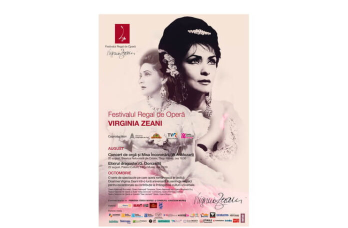 Afis Festivalul Regal de Opera Virginia Zeani