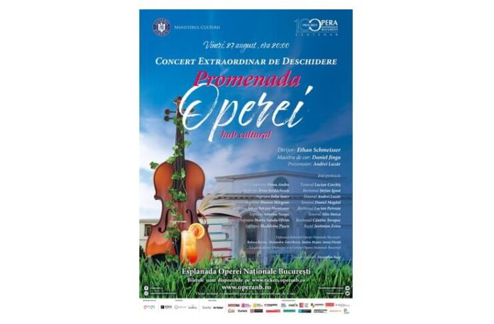 Afis Gala deschidere Promenada Operei