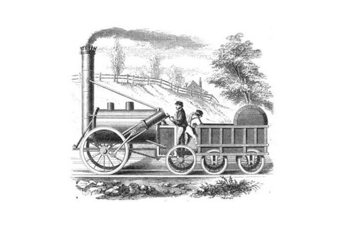 Locomotiva The Rocket, 1829 Locomotiva The Rocket, 1829