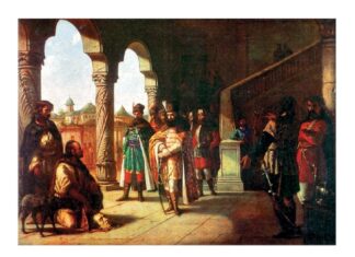 Mihai Viteazul cucerește Transilvania Theodor Aman, „Mihai Viteazul și capul lui Báthory