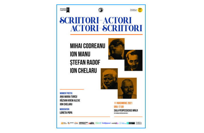 Afis_Scriitori_Actori_11 noiembrie (1)