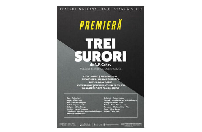 afis-TNRS Premiera-Trei Surori-web