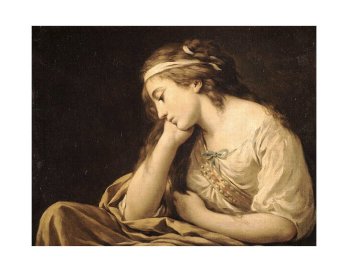 Louis-Jean-François Lagrenée (1724–1805), „Melancolia”