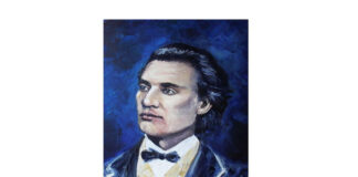 Mihai Eminescu, portret de Claudia Mandl