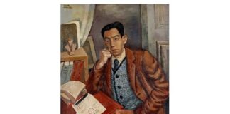 Maeda Manji, „Portret de bărbat”, 1924