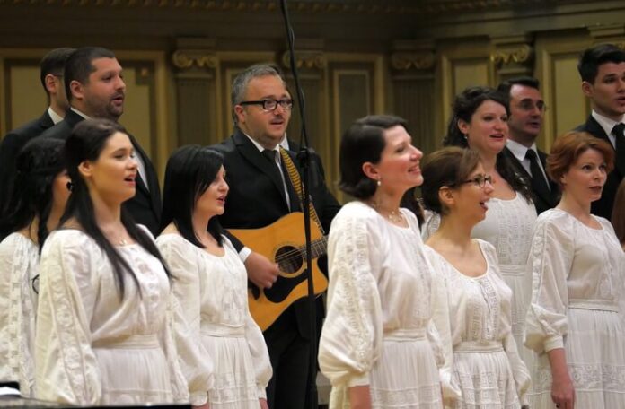 Corul Preludiu. Foto: Virgil Oprina