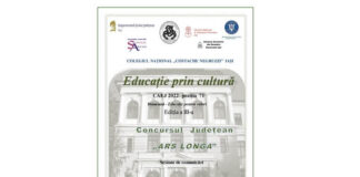 Știri: Educație prin cultură (3 iunie 2022, Iași) Afis semper artes (1)