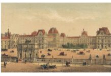 10 august 1793: Deschiderea oficială a Muzeului Luvru din Paris P. Philibert, Luvru și Arcul de Triumf Carrousel, inaugurat în 1808