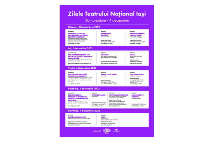 afiș program ZTNI