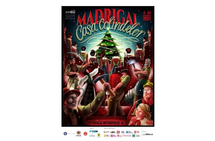 Afis Madrigal-Casa Colindelor