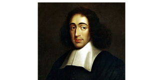 Spinoza, portret de autor anonim, c. 1665