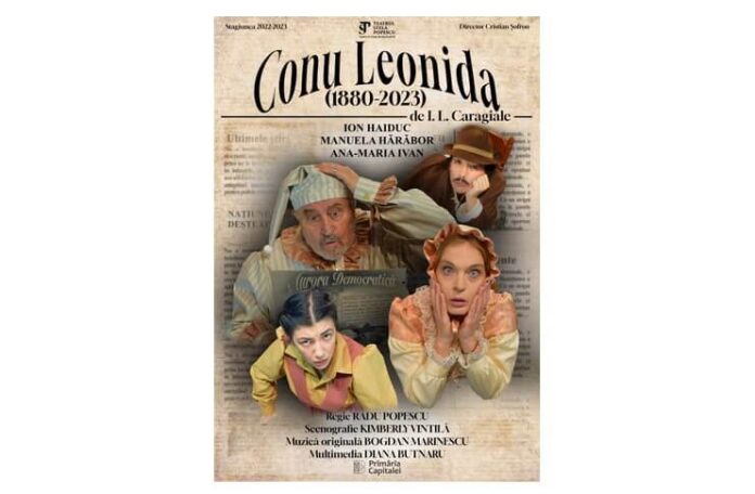 afis Conu Leonida , Teatrul Stela Popescu web