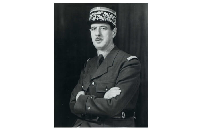 Generalul Charles de Gaulle în 1945