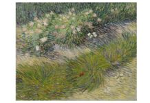 Vincent van Gogh, „Iarbă și fluturi”, 1887