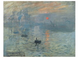 Claude Monet, „Impresie, răsărit de soare”, 1872