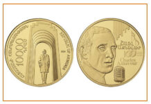 Moneda comemorativă, dedicată lui Charles Aznavour la Erevan