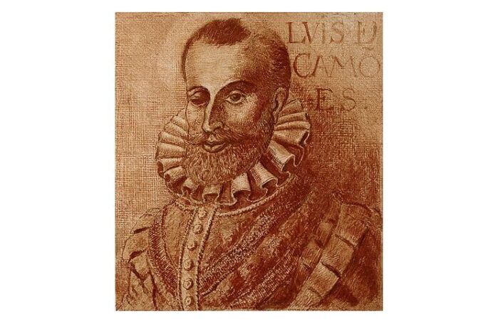 Luís de Camões, portret de Fernão Gomes, circa 1577