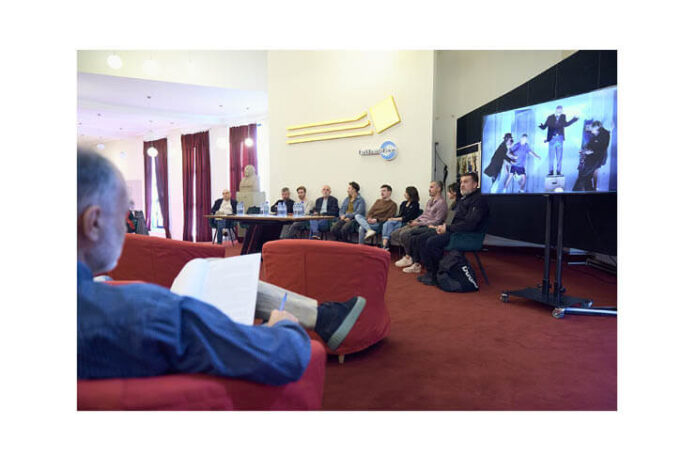Imagine de la conferința de presă. Foto: István Biró
