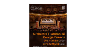Știri: Faimosul pianist Boris Giltburg cântă Șostakovici, cu Filarmonica „George Enescu” și sub bagheta dirijorului Leo Hussain (3 și 4 aprilie 2025, București) concert fil g enescu (1)