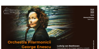 Știri: Dirijorul Courtney Lewis și violonista Alena Baeva, invitați ai Filarmonicii „George Enescu” din București, în concertele din 19 și 20 iunie 2025 concert fil enescu (1)