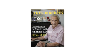 Știri: Eveniment aniversar dedicat maestrului Ladislau Roth – 105 ani de viață și muzică (25 iulie 2025, Tel Aviv) aniversare ladislau roth tel aviv (1)