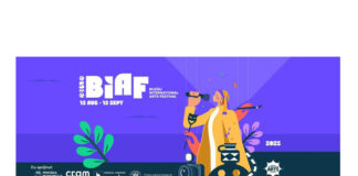 Știri: Un OZN aterizează la Buzău: avanpremiera filmului „Nebunul” în cadrul BIAF (31 august 2025, Buzău) biaf marcel iures (1)