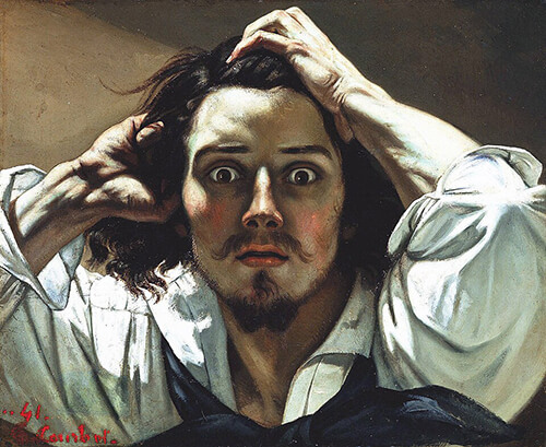 Gustave Courbet, „Disperatul”