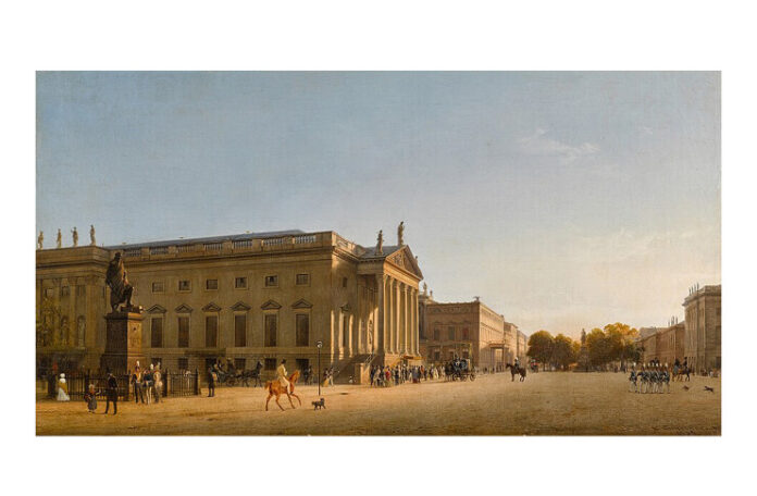Eduard Gaertner (1801–1877), Opera Regală din Berlin, 1845