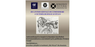 Știri: „Antisemitismul în imagini, recuperarea memoriei Holocaustului prin AI” – eveniment dedicat Zilei Internaționale de Comemorare a Victimelor Holocaustului (27 ianuarie 2026, Tel Aviv) holocaust icr tel aviv (1)