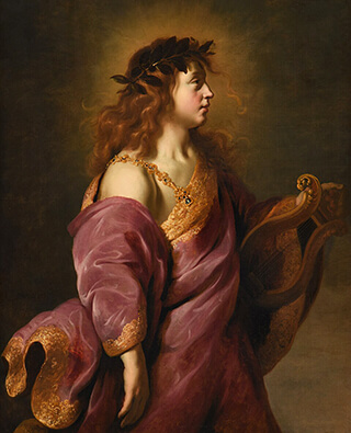 Adam Camerarius (1629–1666), pictor olandez, „Apollo”, după 1640