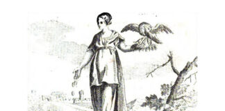 Cesare Ripa, Alegoria Compasiunii, gravură în cupru, în „Iconologia”, 1765