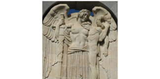„Compasiunea, singura morală acceptabilă?” de Ionuț Cristache Spiritul compasiunii de Raynor Hoff (1894–1937), sculptat în marmură la Monumentul Național de Război din Australia de Sud, dezvelit în 1931. Licență: Creative Commons