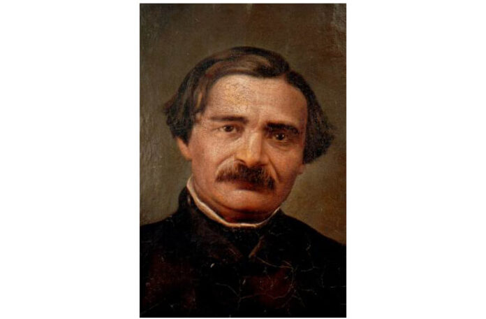 Ion Heliade Rădulescu, portret de Mișu Popp Ion Heliade Rădulescu, portret de Mișu Popp
