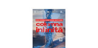Știri: Cel mai important eveniment dedicat muzicii noi la nivel mondial începe mâine, 23 mai la București: Festivalul Internațional ISCM WORLD NEW MUSIC DAYS 2026 – „Columna Infinită” festival columna infinita (1)