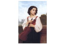 „Despre singurătate, în mai multe secvențe” de Ionuț Cristache William-Adolphe Bouguereau (1825–1905), pictor francez, „Singură pe lume”, 1867