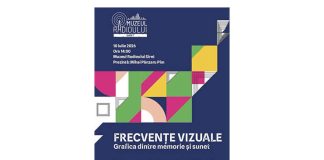 Știri: Vernisajul expoziției de grafică „Frecvențe vizuale. Grafica dintre memorie și sunet” de Bogdan Calciu (10 iulie 2026, Siret, Județul Suceava) expozitie bogdan calciu (1)