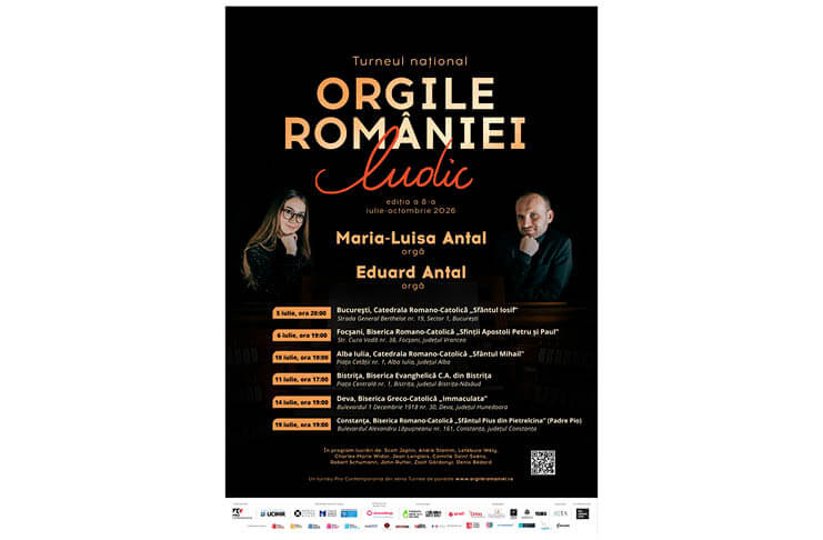 Știri: Ediția de vară a Turneului Național Orgile României s-a încheiat duminică, 19 iulie 2026 la Constanța orgile romaniei (1)