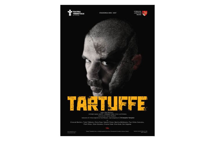 Știri: Avanpremiera spectacolului „Tartuffe” de Molière la Teatrul Tineretului din Piatra Neamț (12 iulie 2026) tartuffe moliere teatrul tineretului (1)