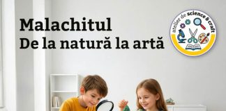 Știri: Malachitul – De la natură la artă – atelier de science&craft (12 septembrie 2026, Muzeul Național de Istorie Naturală „Grigore Antipa” din București) 12-sept_atelier-sciencecraft_malachit