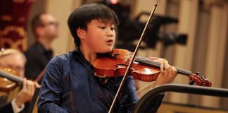 Știri: La doar 11 ani, violonistul Jayden King devine cel mai tânăr câștigător din istoria Concursului Internațional „George Enescu” Jayden King, Premiul I Secțiunea Vioară Concursul „Enescu” 2026. Foto: Andrada Pavel