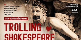 Știri: Shakespeare nu poate fi trollat: „Trolling Shakespeare” are premiera oficială la Teatrul Amzei (10 septembrie 2026, București) troling (1)