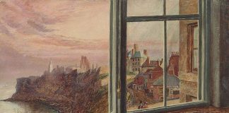 „Despre lucrurile mărunte din viața noastră” de Ionuț Cristache Alice Boyd (1825–1897), pictoriță scoțiană, „Vedere de la fereastra Casei Balcony, Tynemouth”,1864